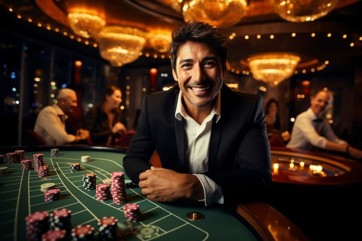 Tampilan aplikasi hoki138 menunjukkan dashboard akun dengan pilihan deposit, saldo, dan akses ke dealer langsung seperti blackjack dan baccarat